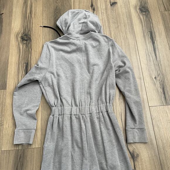 WeWoreWhat Size Small Leisure SweatSuit hooded jumpsuit Heather Grey $128 - Picture 10 of 10